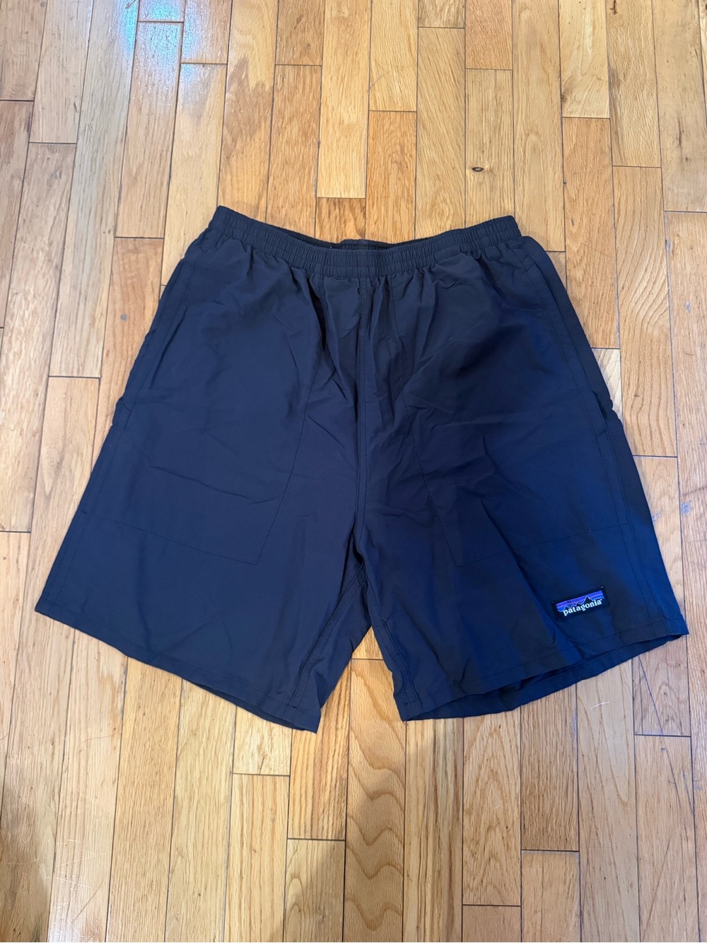 Patagonia Black Performance Stretch Shorts kids #781